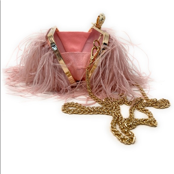 COPY - Molly Feather Clutch - Picture 2 of 6